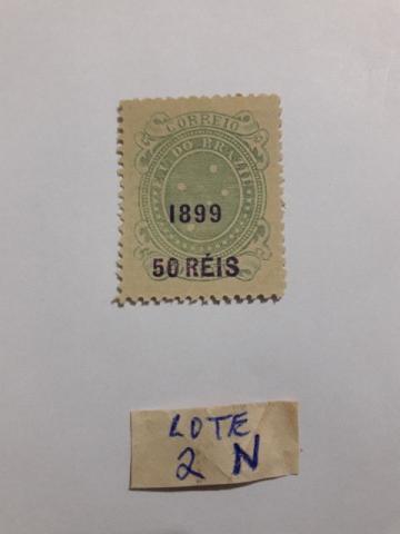 Selo Postal Raro: Ano De  Réis, Começo Do Século