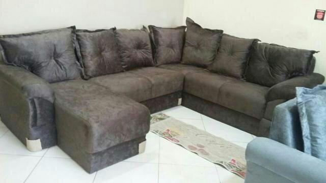 Sofá Rebeca de Canto com Chaise - Dalua