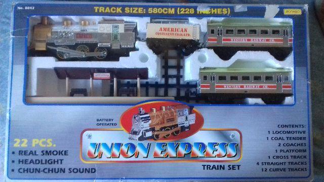 Trem Union Express 22 peças
