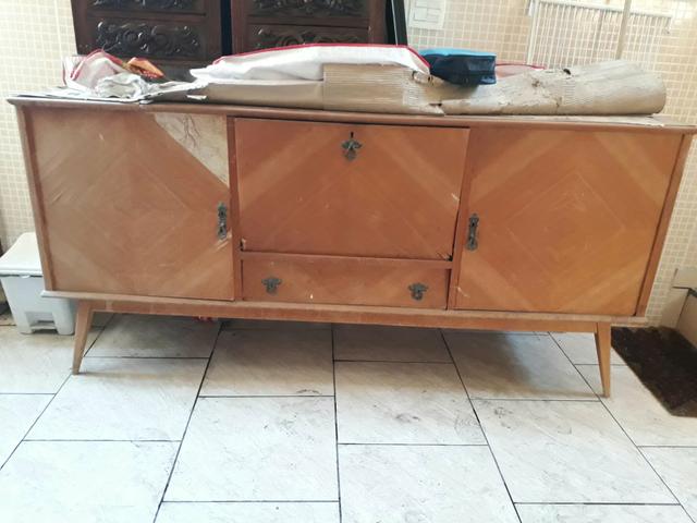 Buffet de madeira antigo para reformar