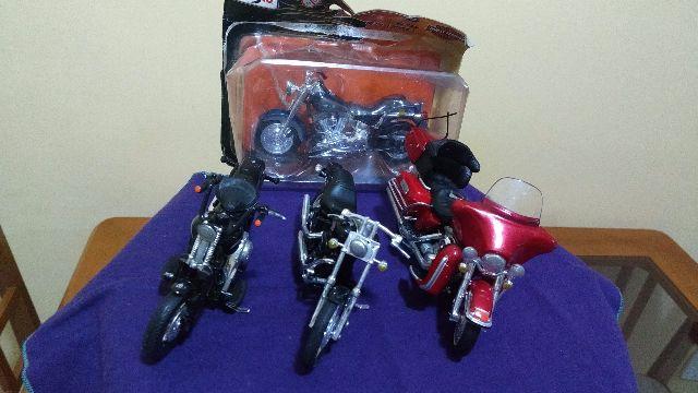 Miniaturas de motos harley davidson maisto