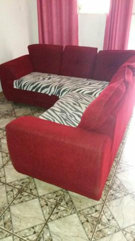 Sofa vermelho 