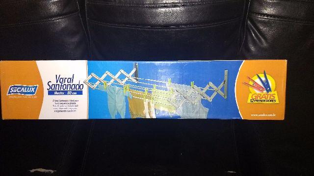 Varal sanfonado 80 cm secalux