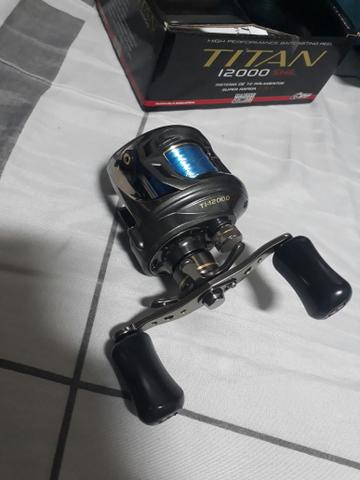Carretilha pesca titan 