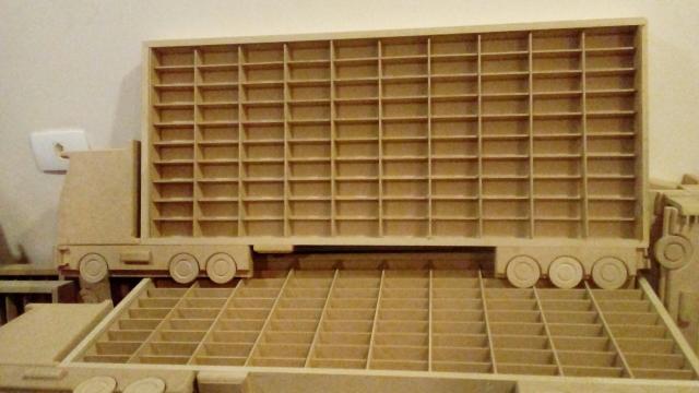 Estante para carrinhos