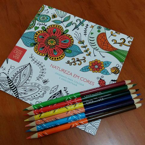 Kit para Colorir Natura Crer para Ver