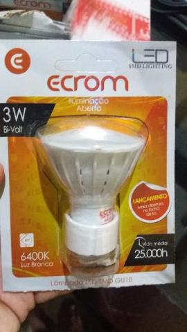 Lâmpadas LED 3W (Caixa com 24)