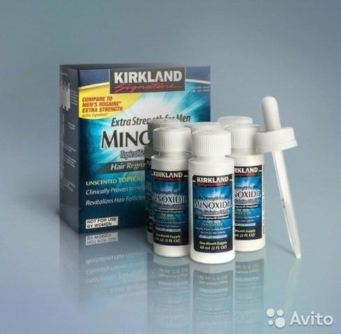 Minoxidil 5% Kirkland para barba e cabelo