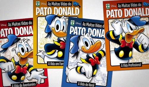 As muitas vidas do Pato Donald coleção completa
