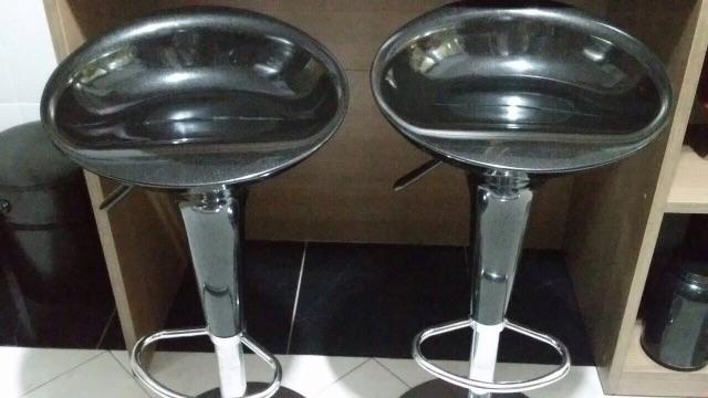 Banquetas Abs pretas