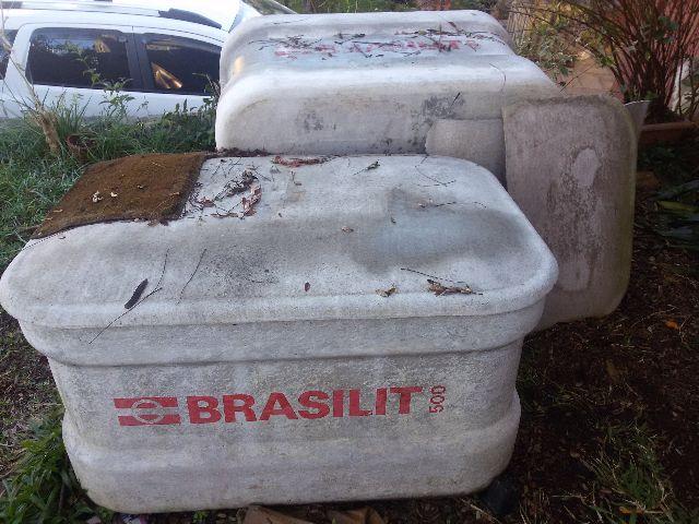 Caixa d'água 500l brasilit usada