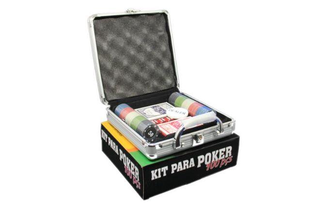 Kit para Poker - ainda na caixa