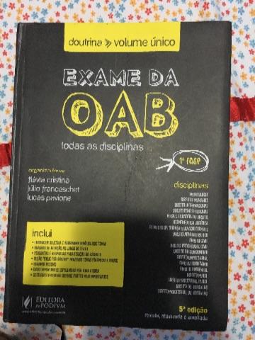 Livro exame da Oab