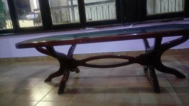 Mesa de centro mogno