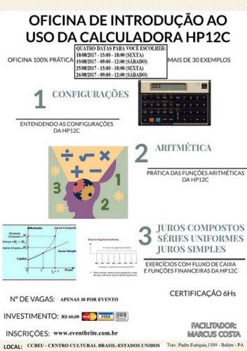 Oficina De Intrudução Ao Uso Da Calculadora Hp12c