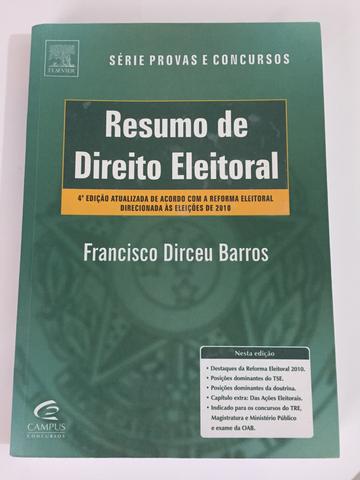 Resumo de Direito Eleitoral para concursos - Francisco