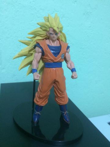 Action Figure Goku Ssj 3 novo 18cm