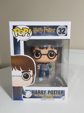 Boneco Harry Potter com profecia funko pop