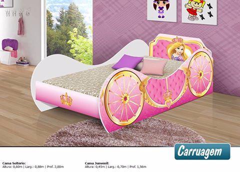 Cama infantil Carruagem