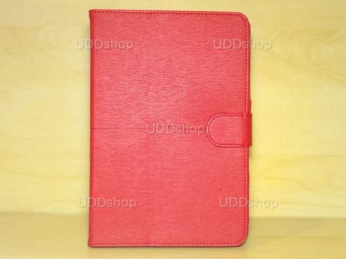 Capa Case Carteira Couro VERMELHA Tablet Samsung Galaxy Tab