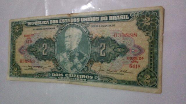Cedula 2 cruzeiros