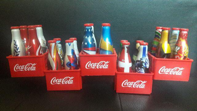 Coleção Mini Garrafinhas Coca-cola Copa Do Mundo 