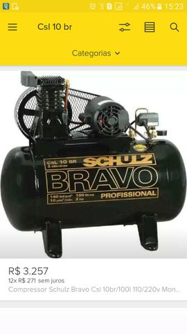 Compressor profissional novo