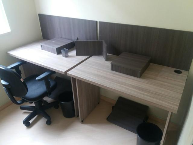 Mesas escritório completas + 1 cadeira (somente dinheiro)