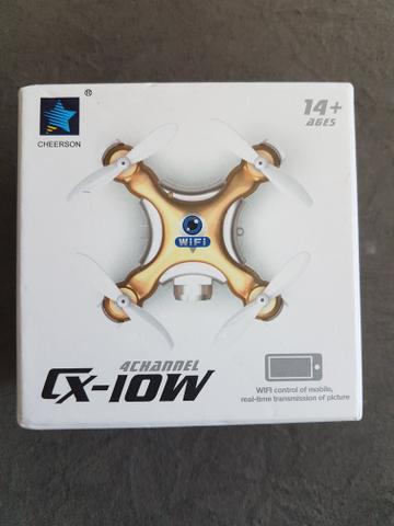 Moni drone cx-10w com câmera!