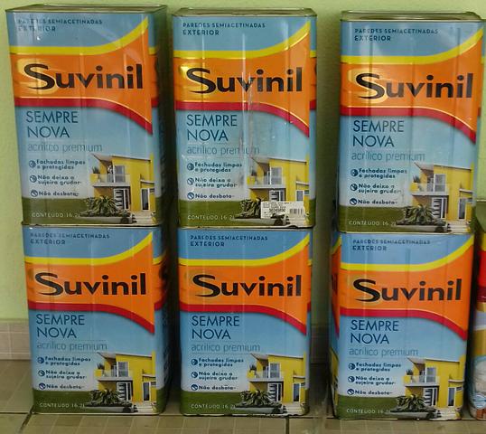 Tinta Suvinil Sempre Nova Lacrada Nunca usada