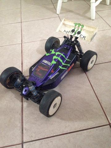 Automodelo elétrico 1/8 top de linha