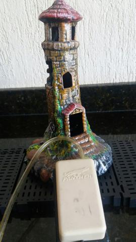 Castelinho e compressor