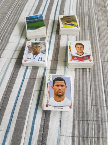 Figurinhas para completar o álbum da copa do mundo 