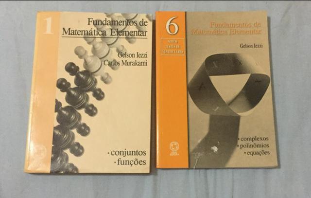 Fundamentos da Matemática Elementar 1 e 6