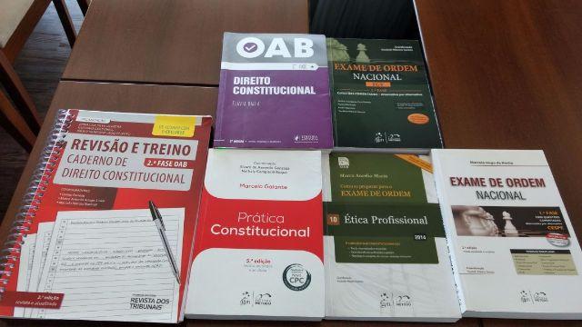 Livros para Exame de OAB em ótimo estado