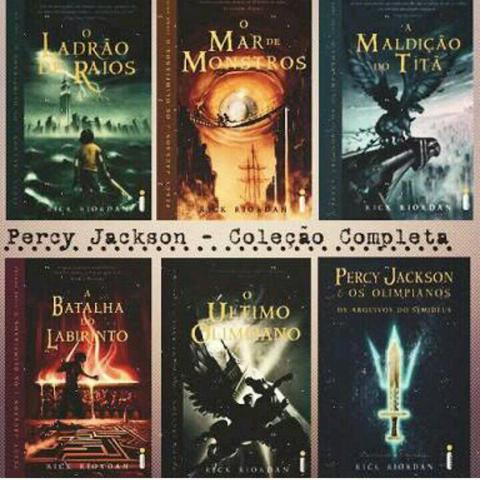 Livros percy jackson coleção completa