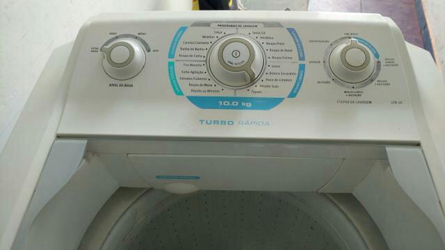 Máquina de Lavar Electrolux Turbo Rápida - 10kg - LTR10