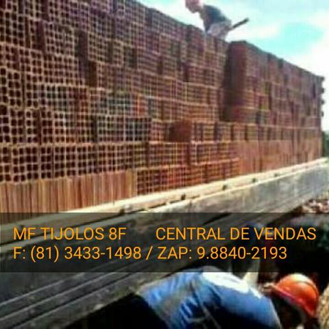 Tijolos de 8F Entrega Imediata ligue: