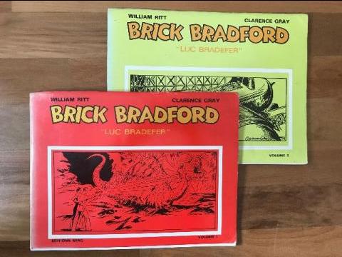 BRICK BRADFORD "LUC BRADEFER" Vol. 1 e 2 - SERG 