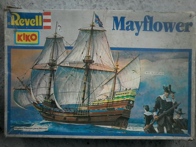 Caravela Mayflower plastimodelismo