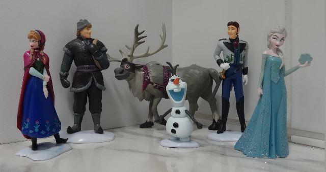 Conjunt de miniaturas originais Frozen Disney - kit