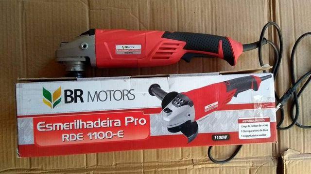 Esmerilhadeira Angular Profissional Rde-e 110v Br Motors