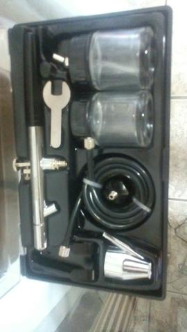 Aerografo novo na embalagem