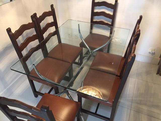 Conjunto de 6 Cadeiras de Jantar
