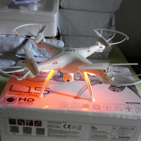 Drone LIDI RC L15W câmera ao vivo Wifi