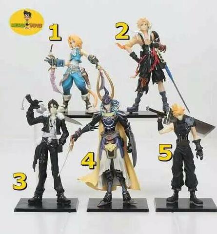 Figuras de Ação Final Fantasy Dissidia Zidane, Tidus,