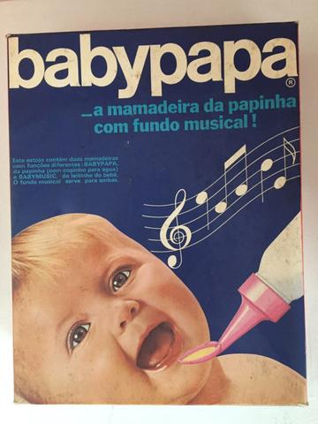 Mamadeira musical benrose babypapa anos 70 funcionando