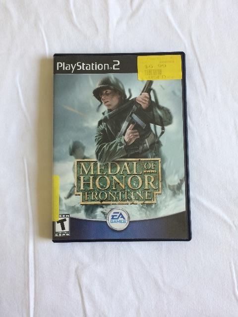 Medal of Honor Frontline - PS2 - item de colecionador