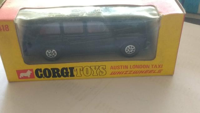 Miniatura do carro Austin london taxi corgitoys