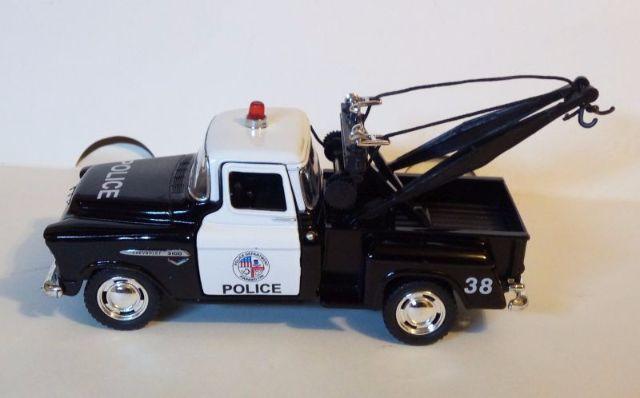Miniaturas  Chevy Stepside Pick-up - Policia